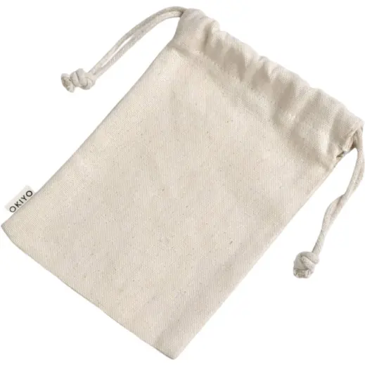 Okiyo Bouken Cork Passport Holder Drawstring Unbranded